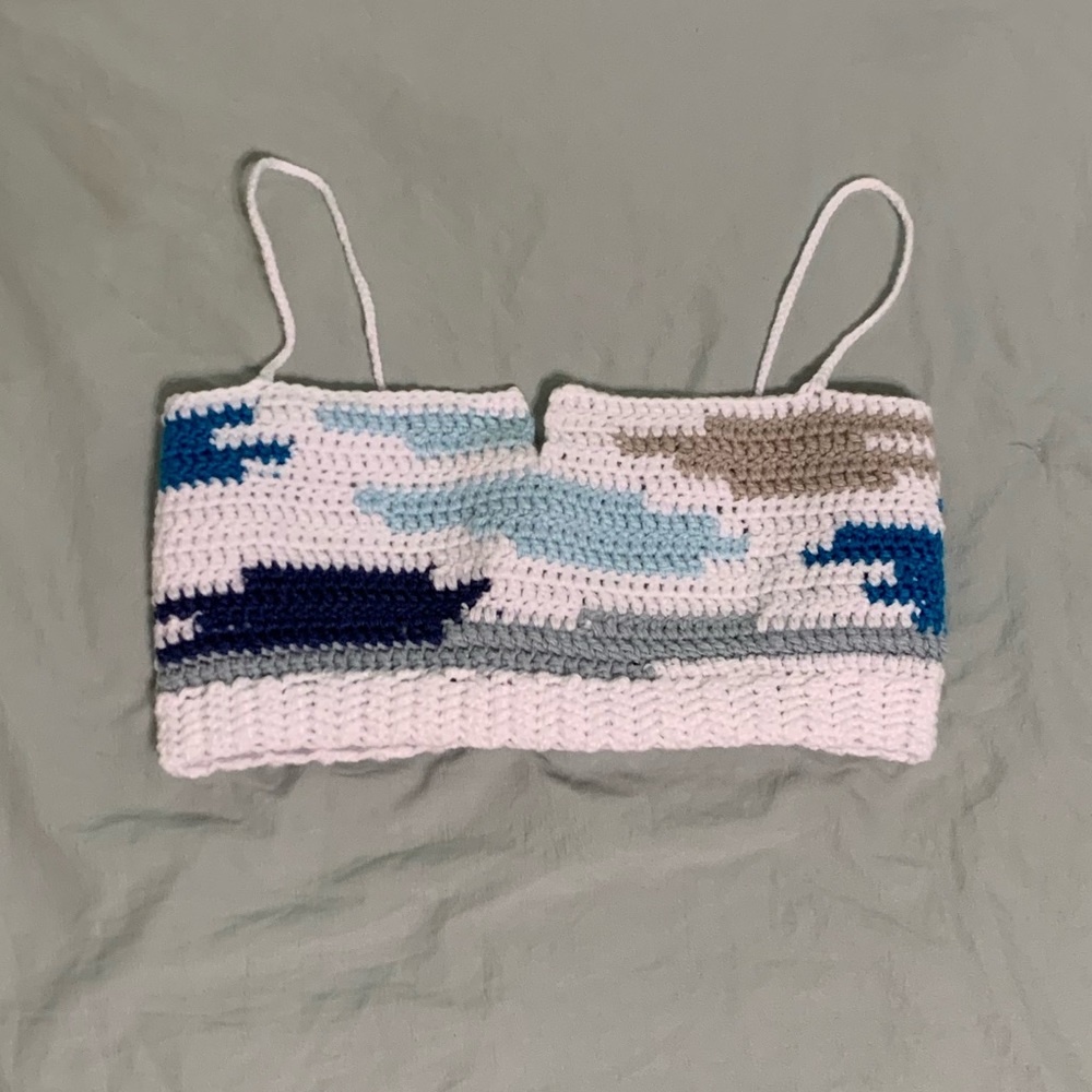Super cute crochet bra top!!